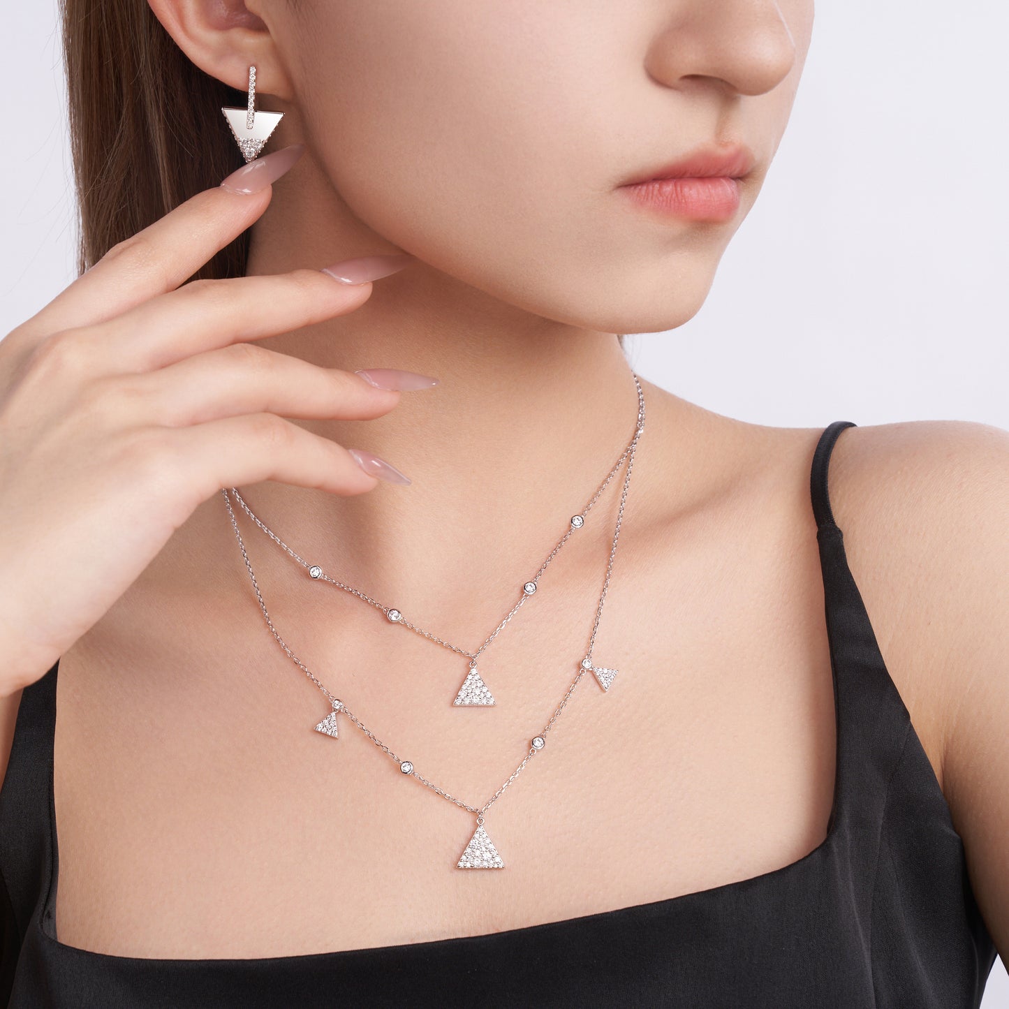 Triangle Earring【Geometry Power】